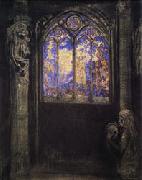 Odilon Redon Stained-Glass Window China oil painting reproduction